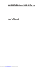 MAXDATA PLATINIUM 9000-4R User Manual