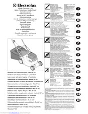 Electrolux Lawn mower Instruction Manual