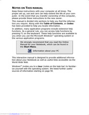 Medion Notebook Computer Manual