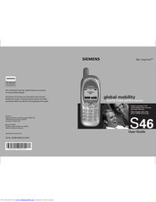 Siemens S46 User Manual