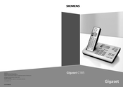 SIEMENS Gigaset C185 User Manual