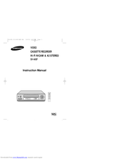 Samsung SV-643F Instruction Manual