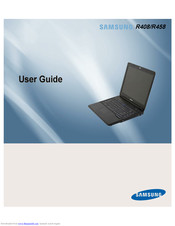 Samsung R458 User Manual