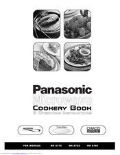 PANASONIC Inverter NN-A725 Cookery Book & Operating Instructions