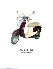 Rad2Go Mo Rad 1500 Owner's Manual