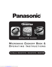PANASONIC NN-CD757 Cookery Book & Operating Instructions