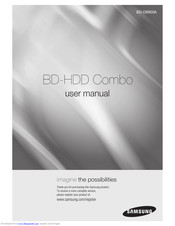 Samsung BD-D8900A User Manual