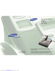 Samsung SP-R6150 User Manual