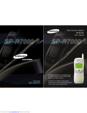 Samsung SP-R7000 User Manual