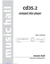 MUSIC HALL CD35.2 User Manual