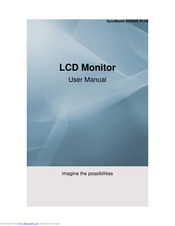 Samsung SyncMaster 932NWE PLUS User Manual
