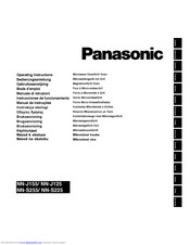 PANASONIC NN-S225 Operating Instructions Manual