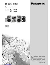 Panasonic SC-AK520 Operating Instructions Manual