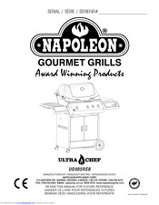 Napoleon Ultra chef UD405RSB User Manual