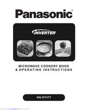 PANASONIC NN-ST477 Cookery Book & Operating Instructions
