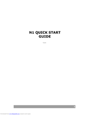 NEONODE N1 Quick Start Manual