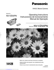 PANASONIC NV-VZ55PN Operating Instructions Manual