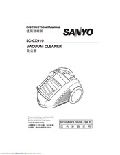 Sanyo SC-CX910 Instruction Manual