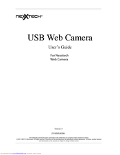 NexxTech USB WEB CAMERA User Manual