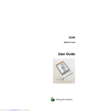 SONY ERICSSON GC86 User Manual