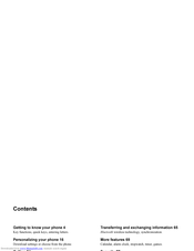SONY ERICSSON Sony Ericsson User Manual