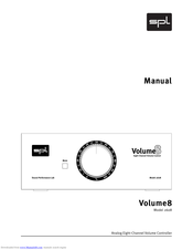 SPL VOLUME8 2608 User Manual