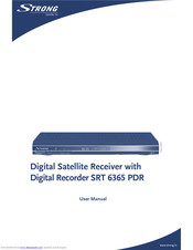 STRONG SRT 6365 PDR User Manual