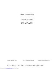 STOWE MARINE DATALINE-X COMPASS User Manual