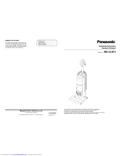 PANASONIC MC-UL674 Operating Instructions Manual