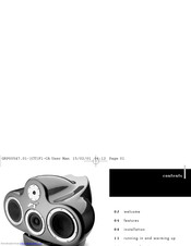 TAG MCLAREN AUDIO Proteus F1-CA AvantGarde Owner's Manual