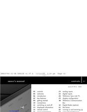 TAG MCLAREN AUDIO DPA32RDAB Owner's Manual