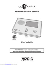 Go!Control 2GIG-CP2 User Manual