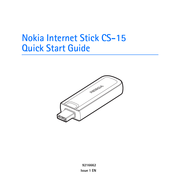 Nokia CS-15 Quick Start Manual