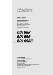 Clarion DB169RG Mode D'emploi