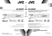 JVC KD-R80BT Instructions Manual