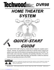 TECHWOOD DVR98 Quick Start Manual
