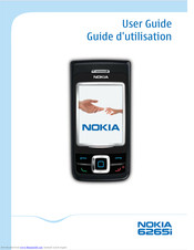 Nokia 6265i User Manual