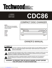 TECHWOOD CDC86 Owner's Manual
