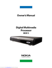 Nokia 8830 S Owner's Manual