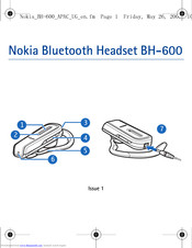 Nokia BH-600 User Manual