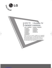 LG 42LB9RT Owner's Manual