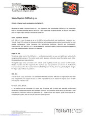 TERRATEC SiXPack 5.1+ Product Information