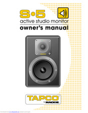 Tapco S-5 Owner's Manual