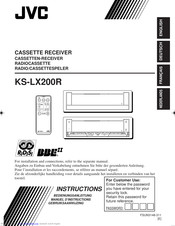 JVC KS-LX200R Instructions Manual