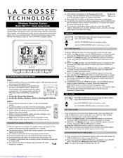 La Crosse 308-1711 Quick Setup Manual