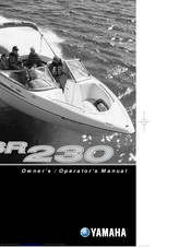 YAMAHA SR230 Owner's/Operator's Manual