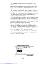 Siemens HB280 Series Operating Instructions Manual