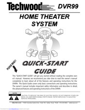 TECHWOOD DVR99 Quick Start Manual