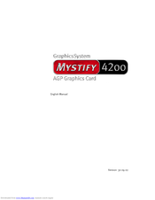 TERRATEC Mystify 4200 Manual