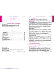 OKBABY SIRIUS Instructions For Use Manual